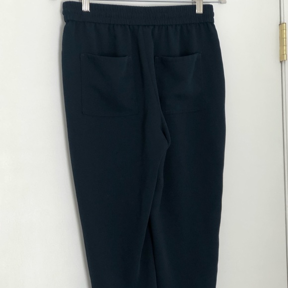 25. Ann Taylor, Dark Aqua Green, Work Wear Jogger with Drawstring - Picture 6 of 13